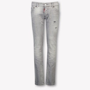 Dsquared2 Enfants Garçons Jeans dans Gris Clair