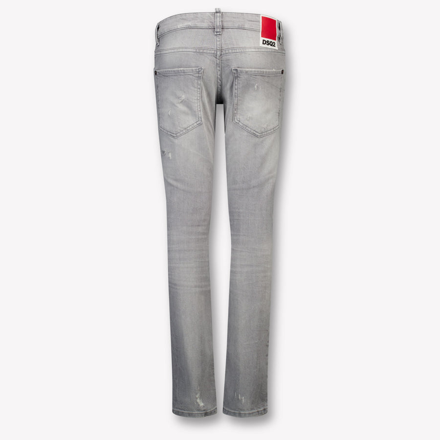 Dsquared2 Enfants Garçons Jeans dans Gris Clair