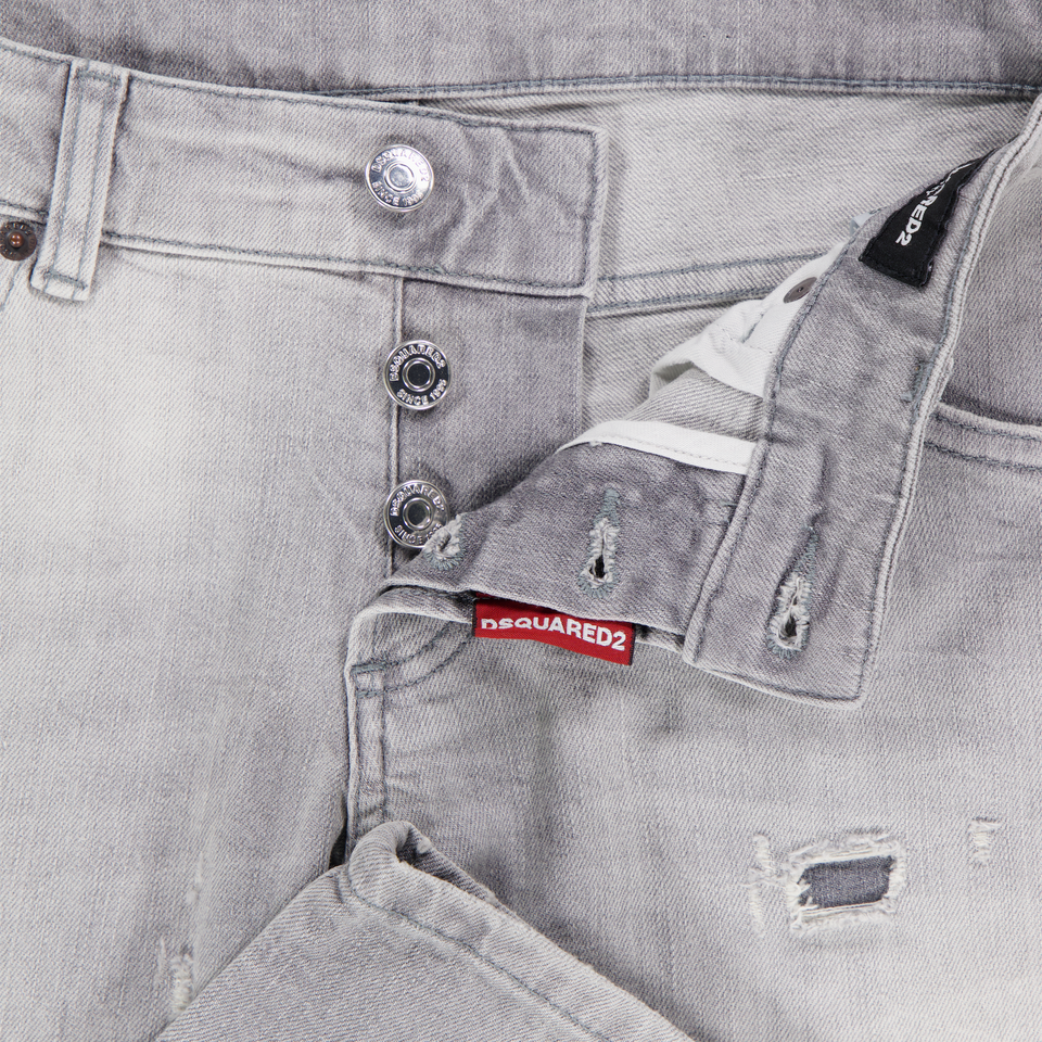 Dsquared2 Kinder Jungen Jeans In Hellgrau