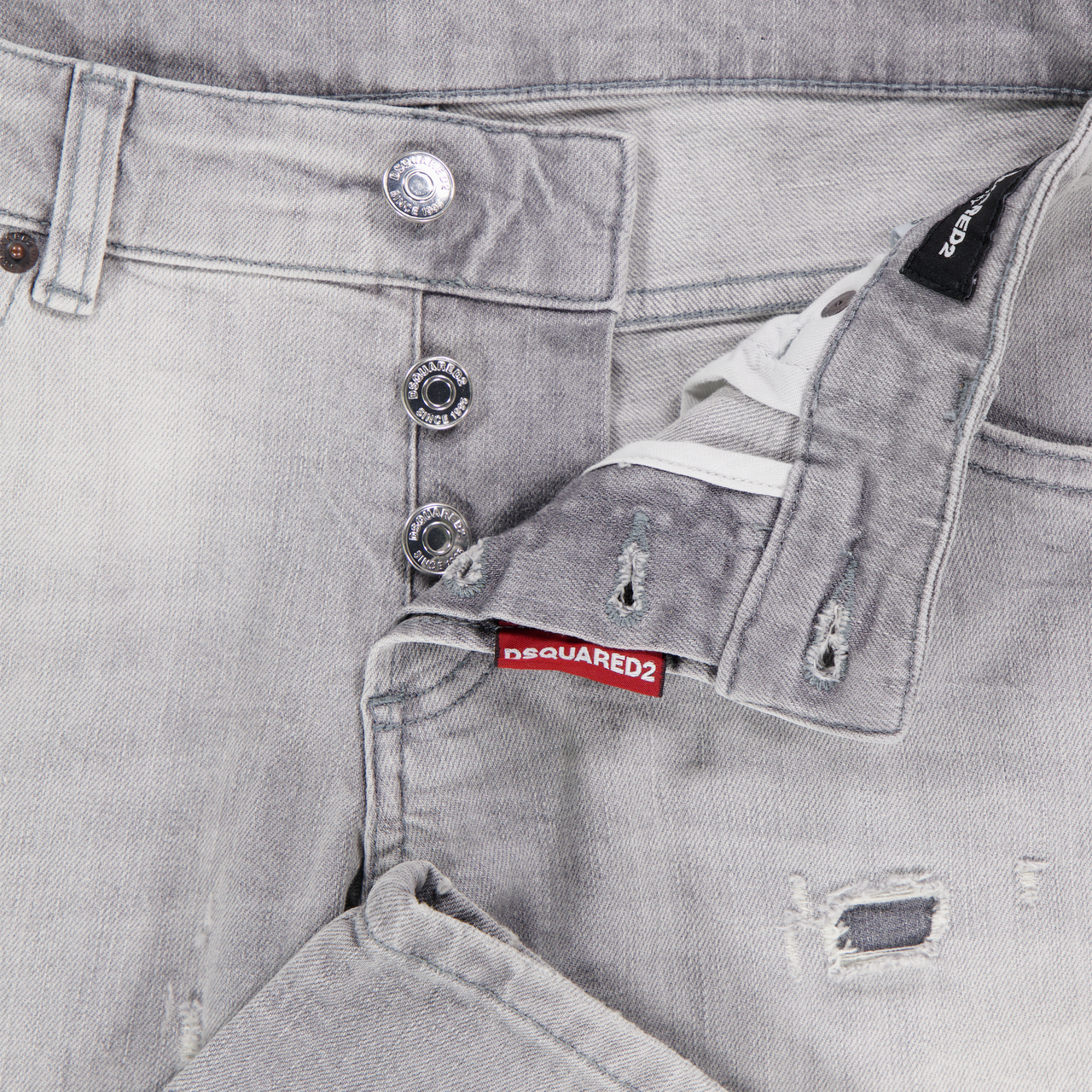 Dsquared2 Enfants Garçons Jeans dans Gris Clair