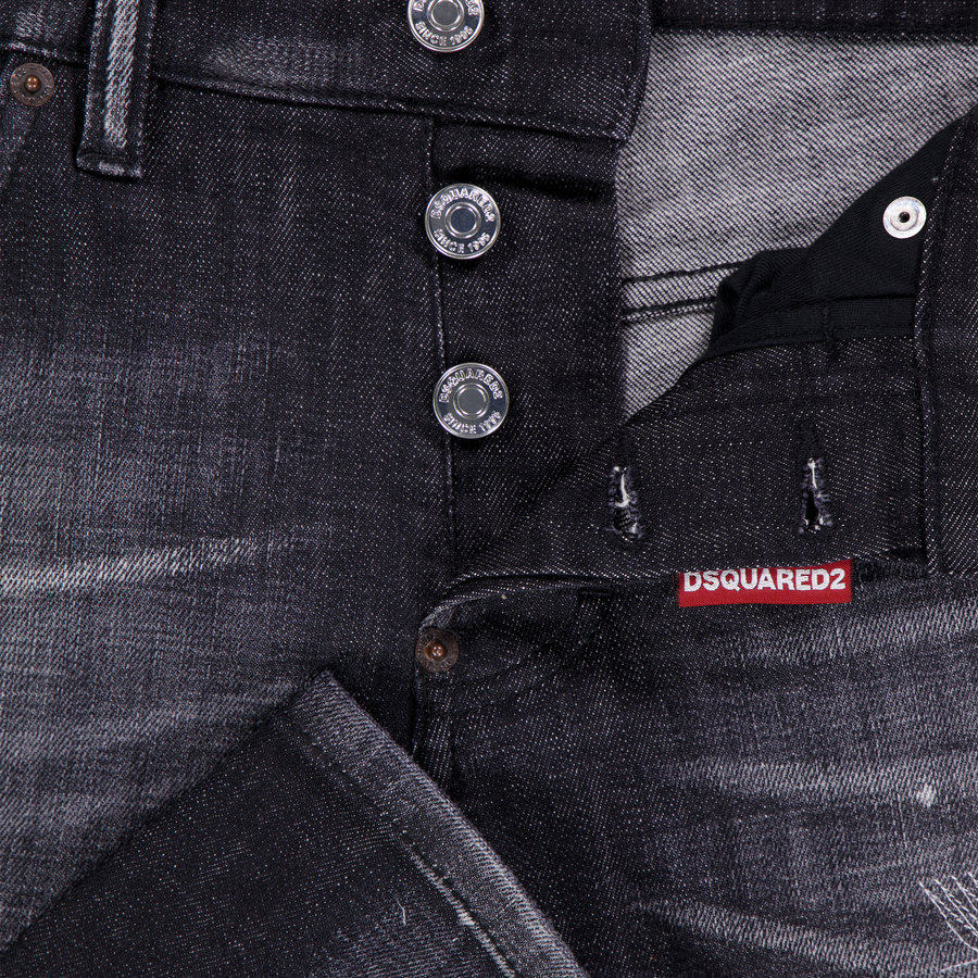 Dsquared2 niños Chicos Vaquero en Negro