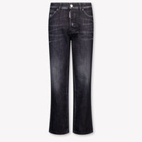 Dsquared2 Bambini Ragazzi Jeans Dentro Nero