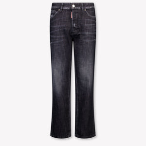 Dsquared2 Bambini Ragazzi Jeans Dentro Nero