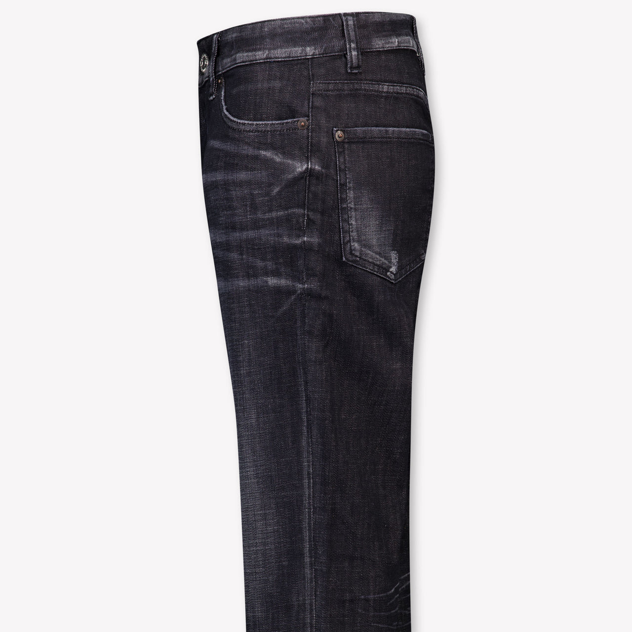 Dsquared2 Bambini Ragazzi Jeans Dentro Nero