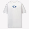 Diesel Kinder Jungen T-Shirt In Weiß
