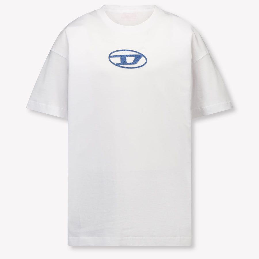 Diesel Kinder Jungen T-Shirt In Weiß