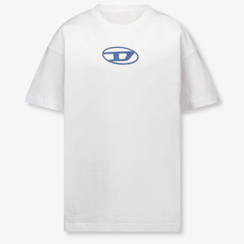 Diesel niños Chicos Camiseta adentro Blanco