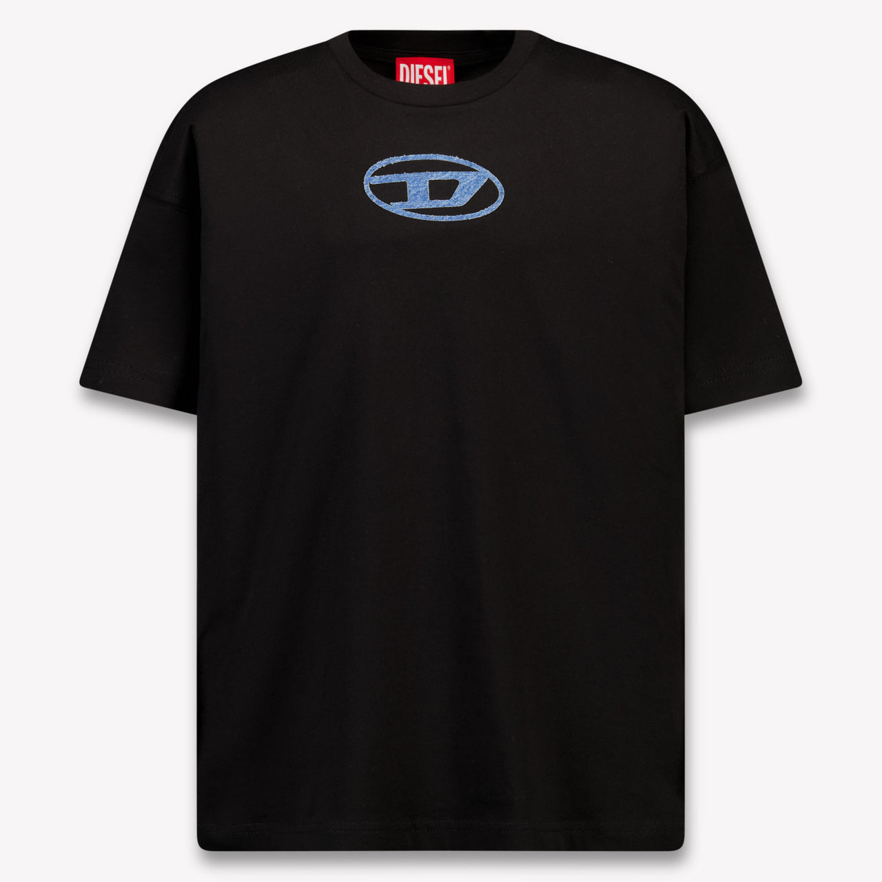 Diesel Kinder Jungen T-Shirt In Schwarz