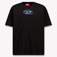 Diesel Kinder Jungen T-Shirt In Schwarz