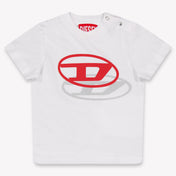 Diesel Bébé Garçons T-shirt dans Blanc