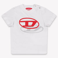 Diesel Baby Jungen T-Shirt In Weiß