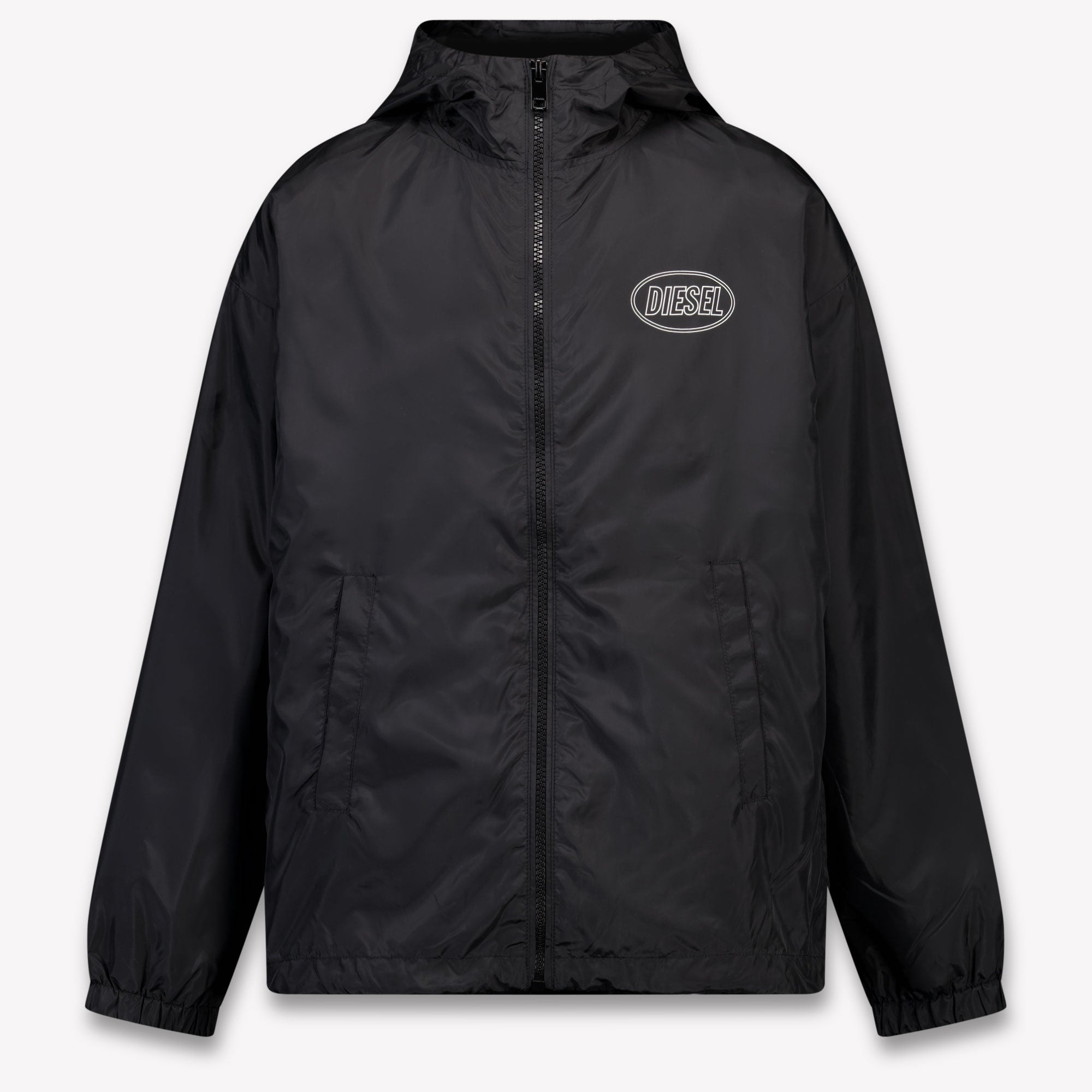 Diesel Kinder Jungen Zomerjas In Schwarz