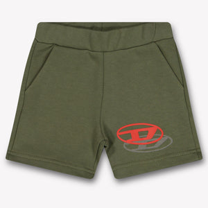 Diesel Bébé Garçons Short dans Armée