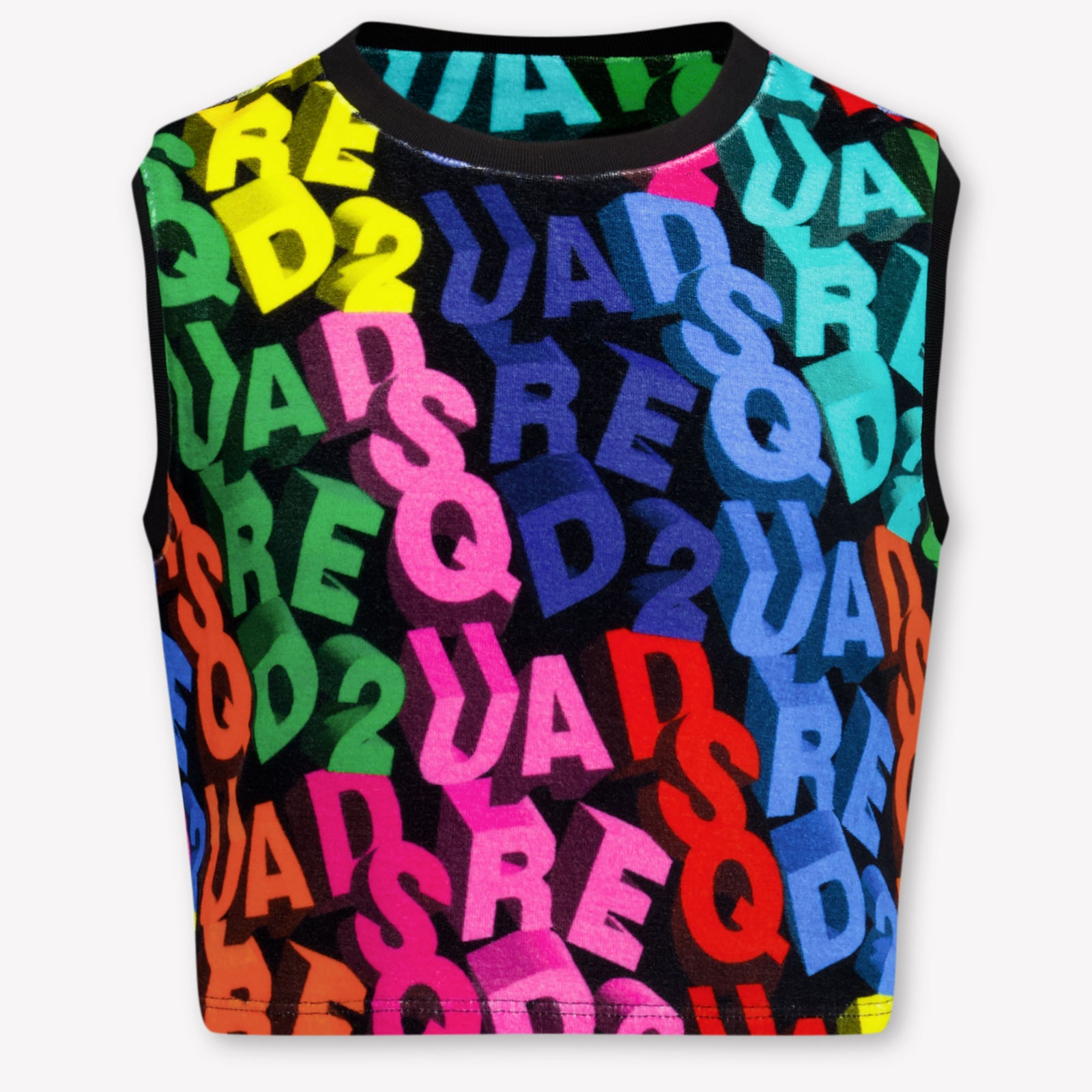 Dsquared2 niños Chicas Camiseta adentro Negro