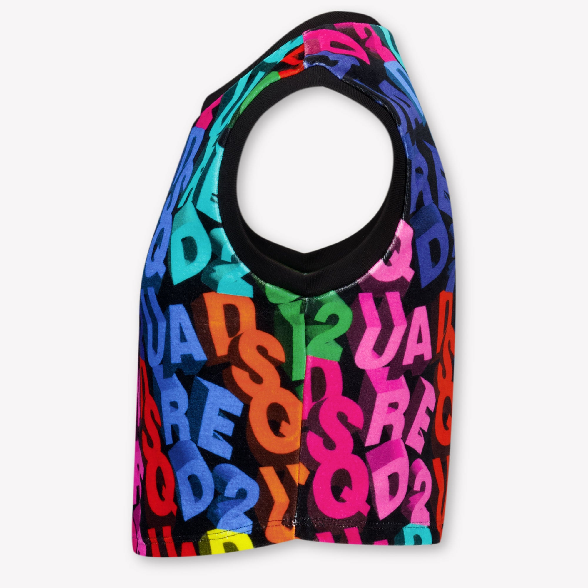 Dsquared2 niños Chicas Camiseta adentro Negro