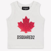 Dsquared2 bebe Chicos Camiseta adentro Blanco