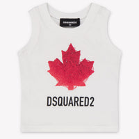 Dsquared2 Baby Jongens T-Shirt In Wit