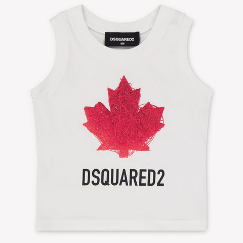Dsquared2 Bambino Ragazzi Maglietta dentro Bianco
