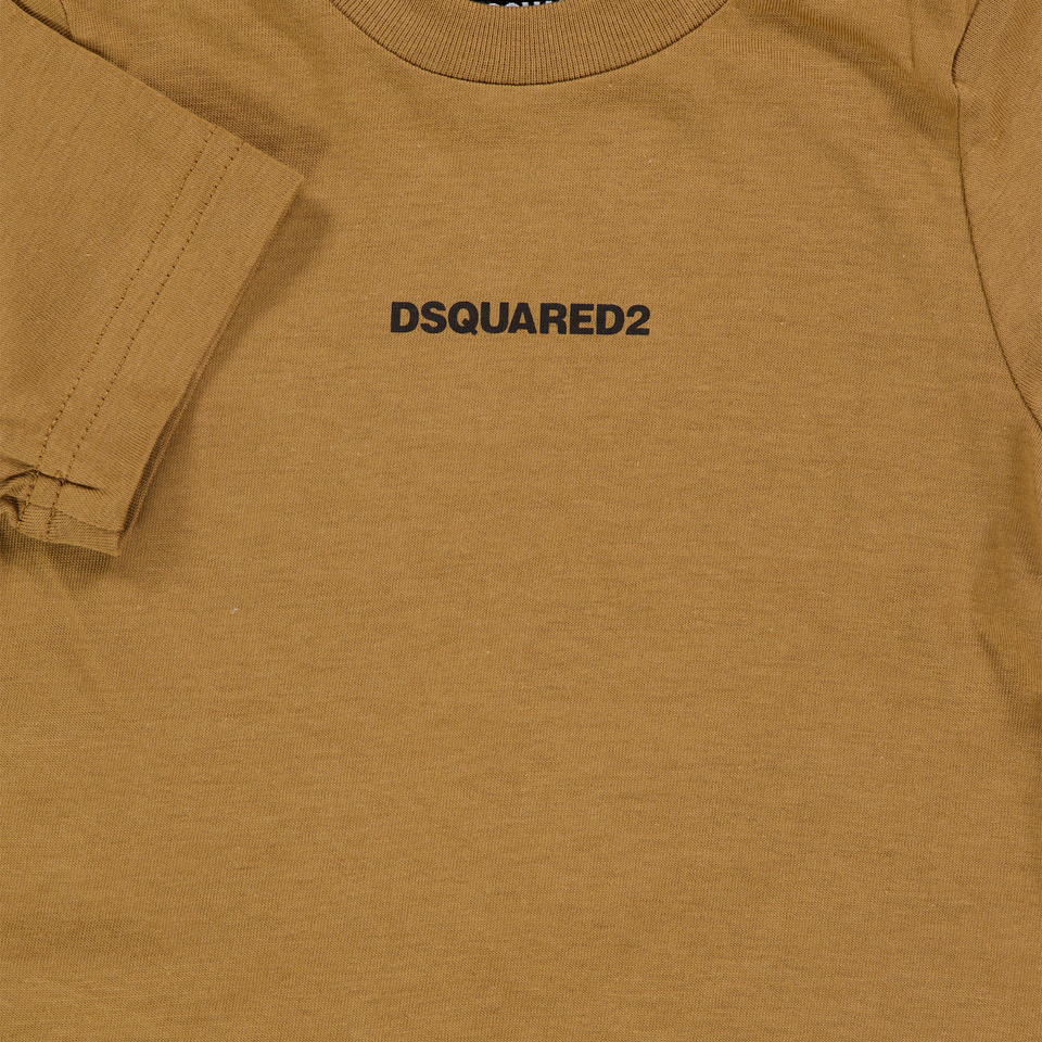 Dsquared2 Bébé Garçons T-shirt dans Camel