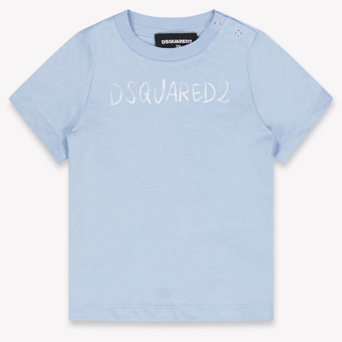 Dsquared2 Bébé Garçons T-shirt dans Bleu Clair
