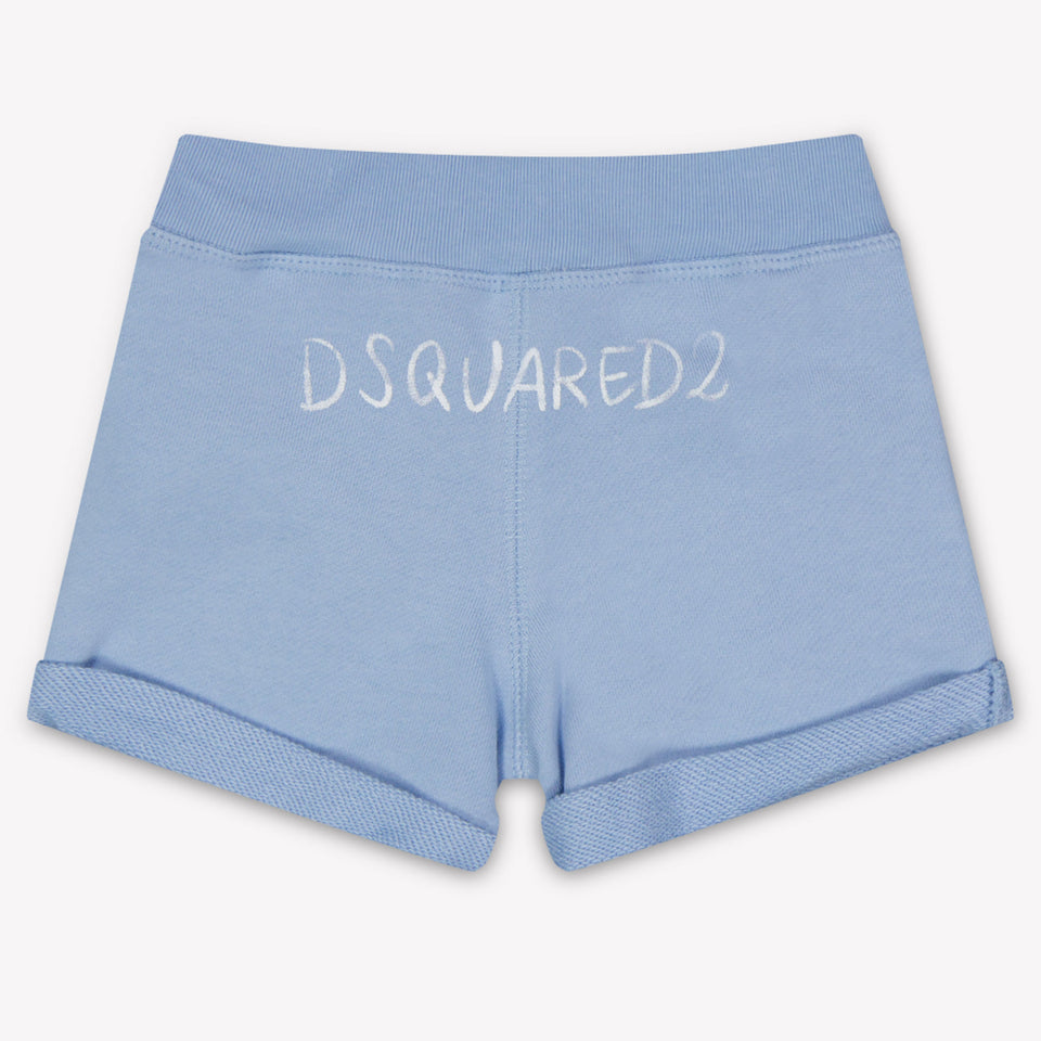 Dsquared2 Bambino Ragazzi Pantaloncini dentro Azzurro