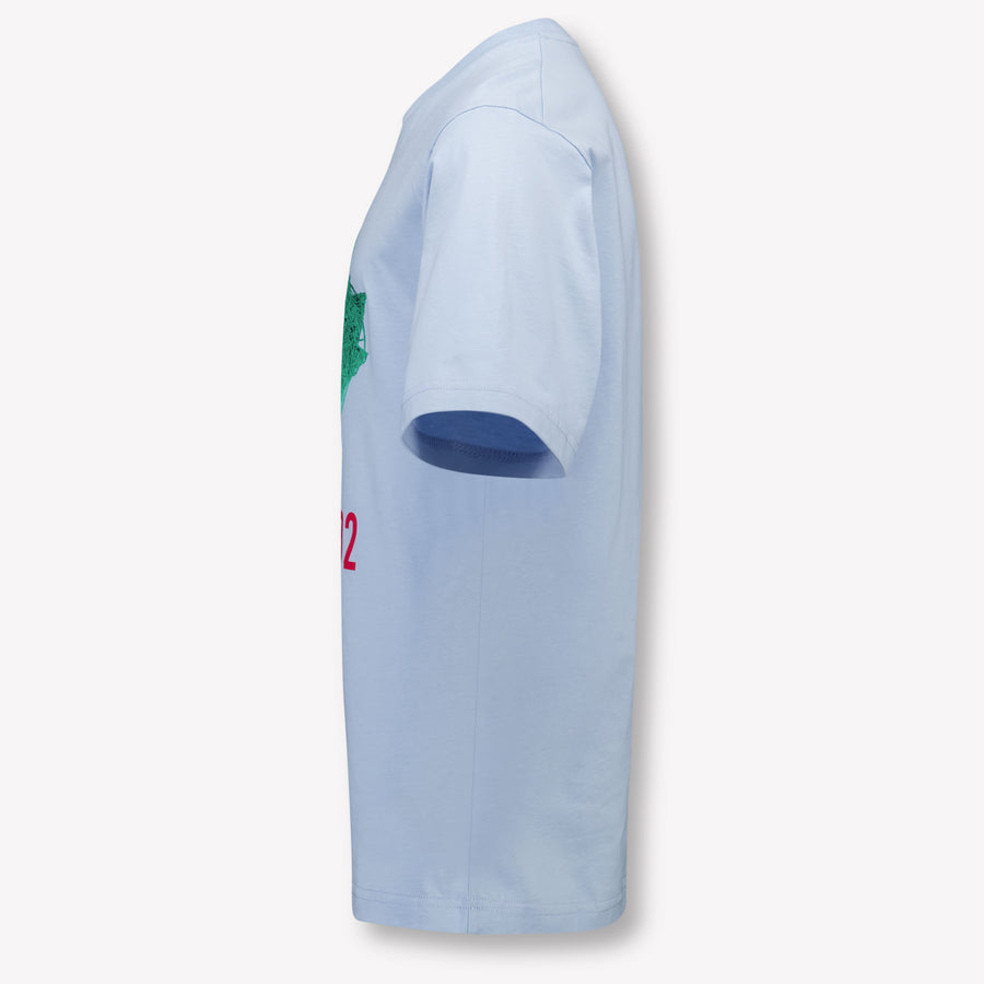 Dsquared2 Bambini Ragazzi Maglietta dentro Azzurro