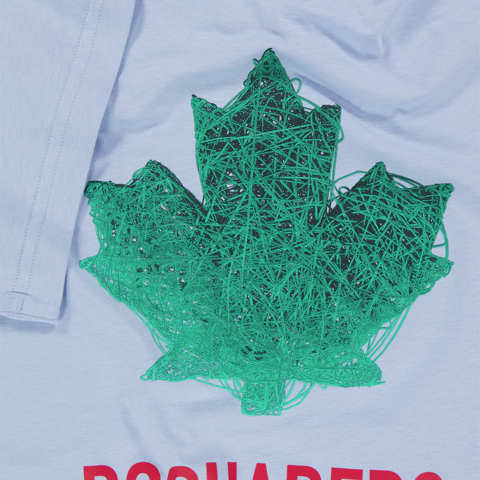 Dsquared2 Kinder Jungen T-Shirt In Hellblau