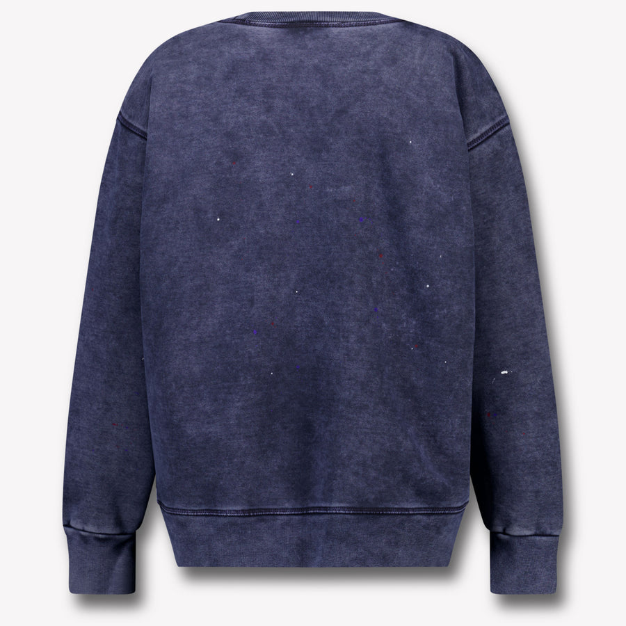 Dsquared2 Bambini Ragazzi Maglione dentro Blu Scuro
