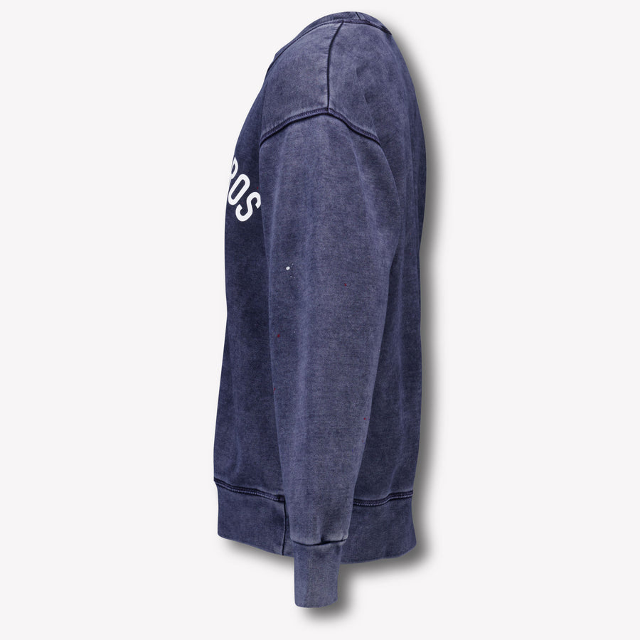Dsquared2 Bambini Ragazzi Maglione dentro Blu Scuro