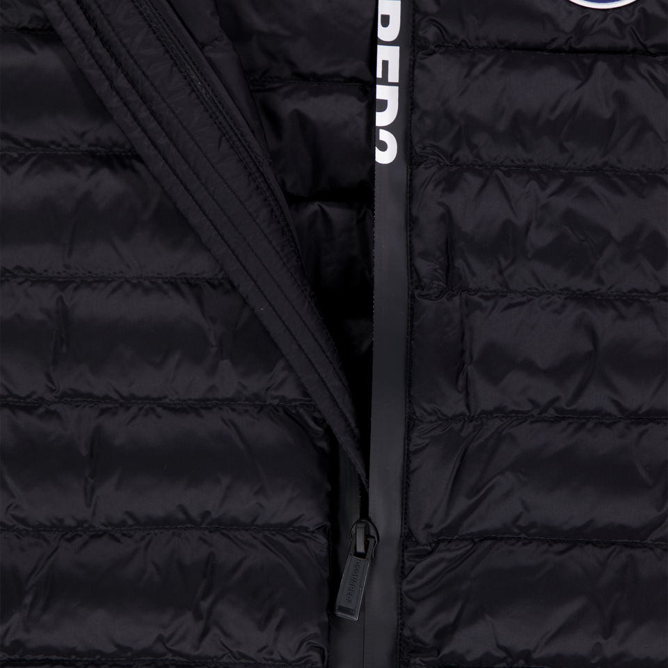 Dsquared2 Kinder Jungen Bodywarmer In Schwarz