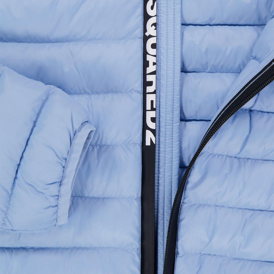 Dsquared2 Bambini Ragazzi In mezzo alla giacca Azzurro