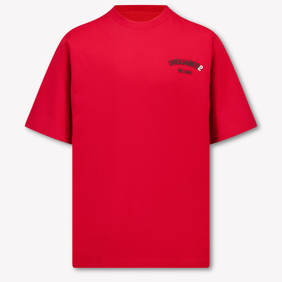 Dsquared2 Enfants Garçons T-shirt dans Rouge