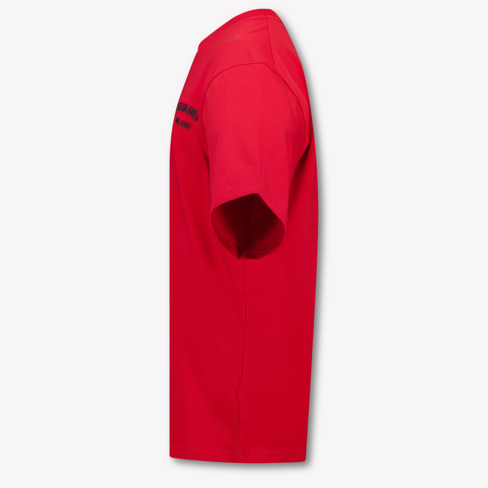 Dsquared2 Enfants Garçons T-shirt dans Rouge