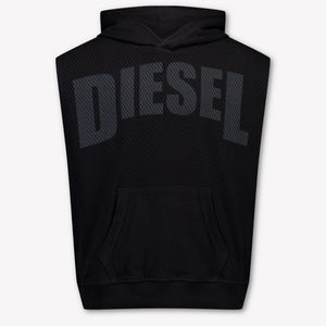 Diesel Kinder Jungen T-Shirt In Schwarz