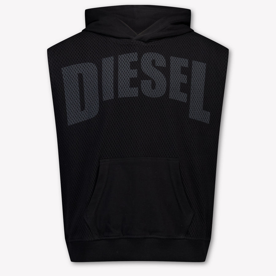 Diesel Kinder Jungen T-Shirt In Schwarz