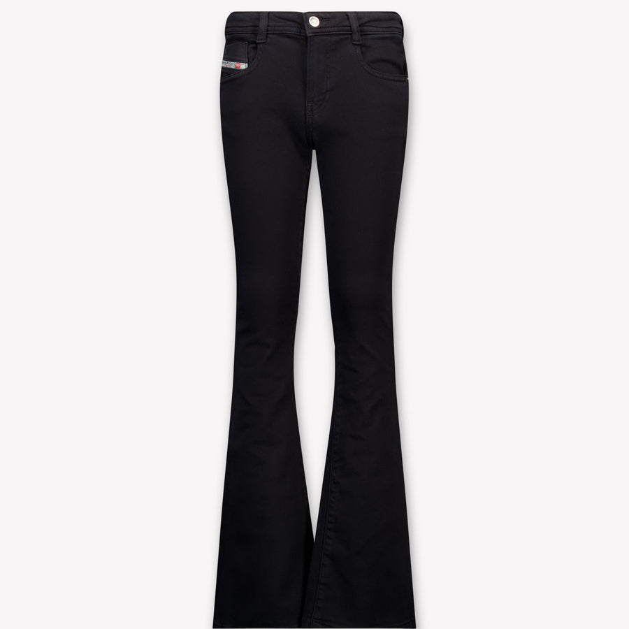 Diesel Kinder Meisjes Jeans In Zwart