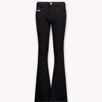 Diesel Kinder Meisjes Jeans In Zwart