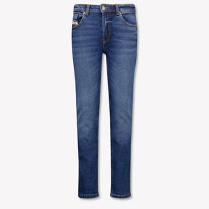 Diesel Bambini Ragazzi Jeans Dentro Blu