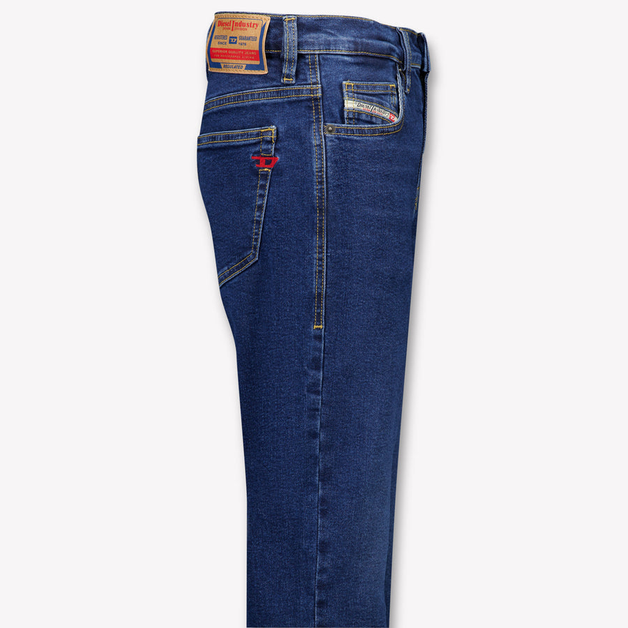 Diesel Bambini Ragazzi Jeans Dentro Blu Scuro