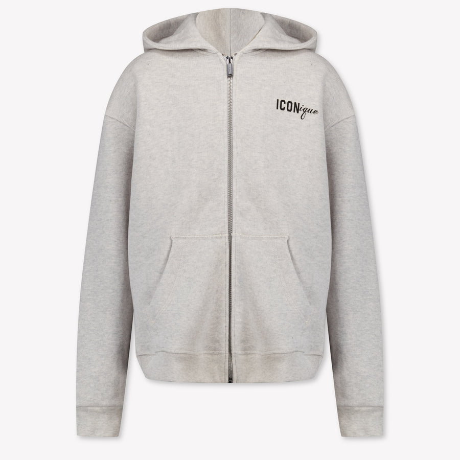 Dsquared2 Bambini Unisex Cardigan dentro Grigio Chiaro