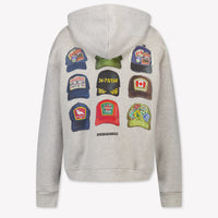 Dsquared2 Kinder Unisex Weste In Hellgrau