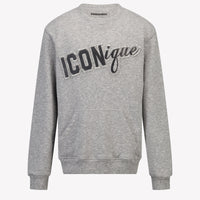 Dsquared2 Kinder Unisex-Pullover Grau