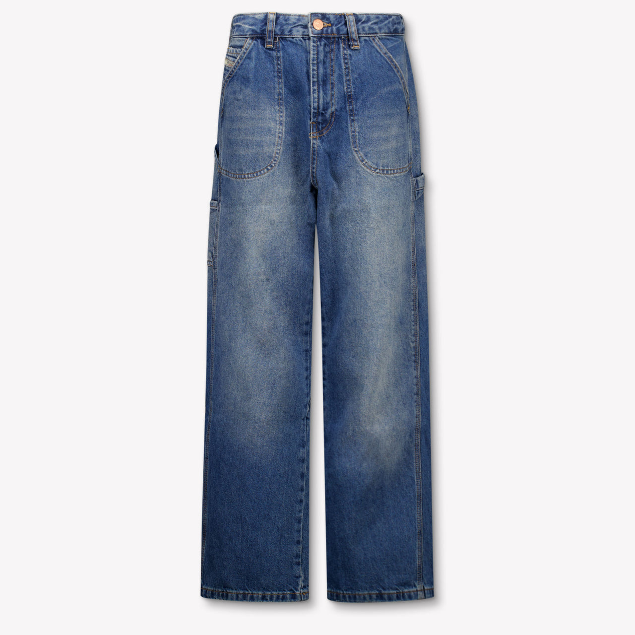 Diesel Bambini Ragazzi Jeans Dentro Blu