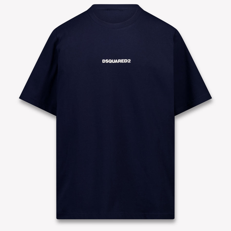 Dsquared2 niños Chicos Camiseta adentro Navy