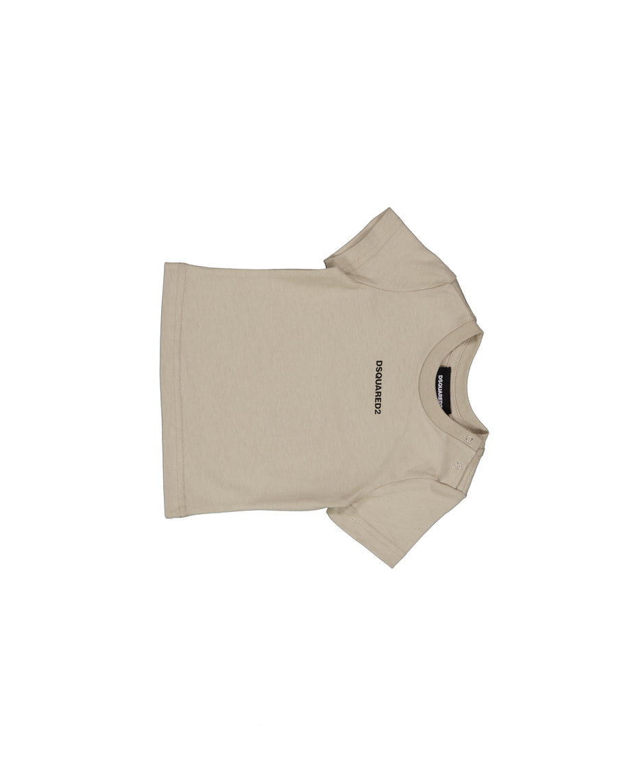 Dsquared2 bebe Chicos Camiseta adentro Beige