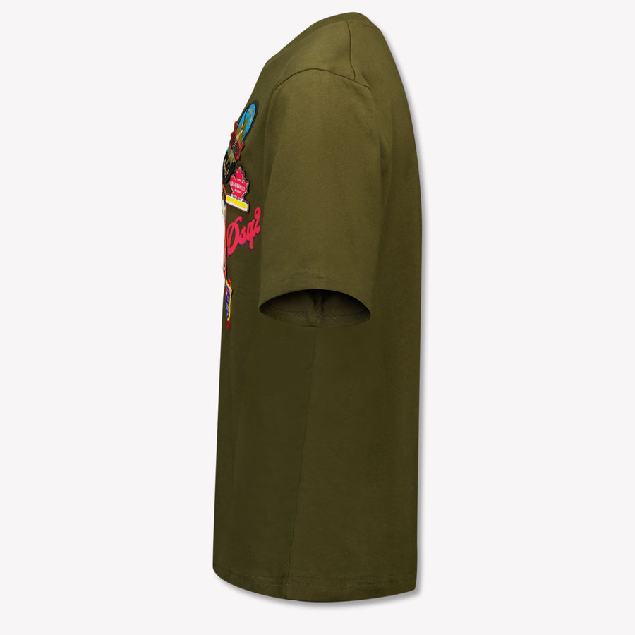 Dsquared2 Boys T-Shirt in Army