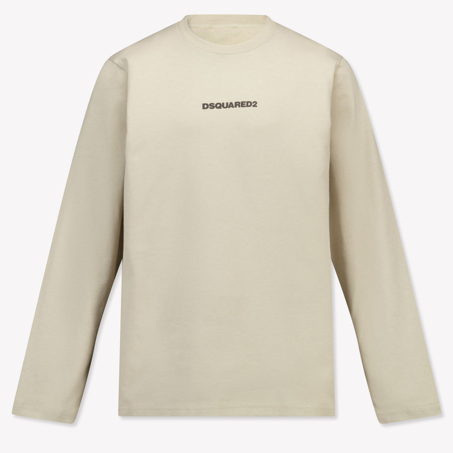 Dsquared2 Kids Boys T-Shirt In Beige