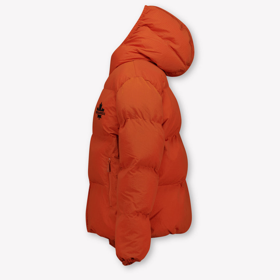 Dsquared2 Kinder Jungen Wintermantel In Orange