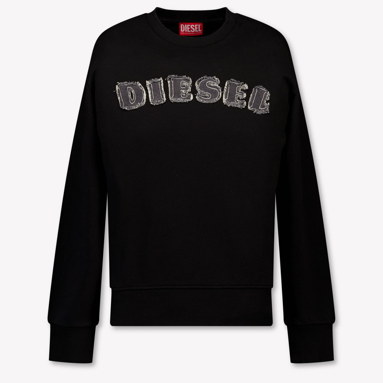 Diesel Kinder Jongens Trui In Zwart