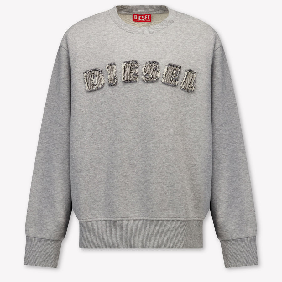 Diesel niños Chicos suéter en Gris
